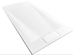 Душевой поддон REA BAZALT 80x100 WHITE №4