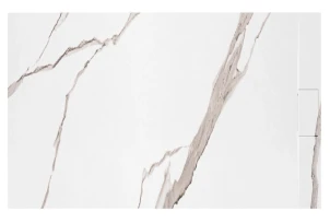 Душовий піддон REA BAZALT 90x120 CARRARA WHITE №1