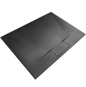 Душовий піддон REA BAZALT 80x100 LONG BLACK №2
