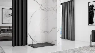 Душовий піддон REA STONE 80x100 BLACK №4