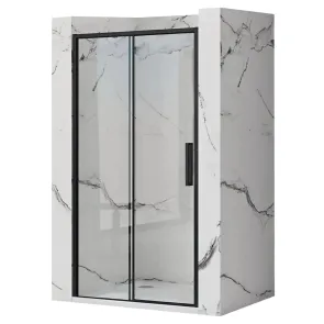 Душові двері REA RAPID SLIDE 150 BLACK №1