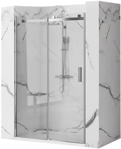 Душові двері REA NIXON-2 120 L CHROME №1