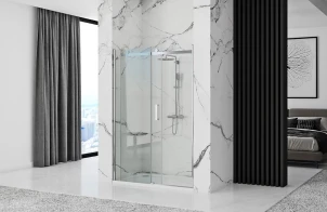 Душові двері REA NIXON-2 120 L CHROME №4
