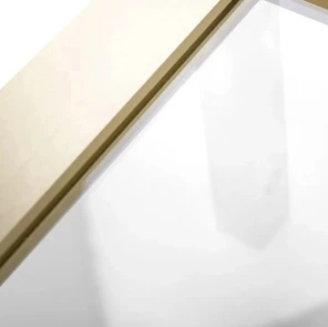 Душевая дверь REA RAPID SLIDE 110 BRASHED GOLD №5
