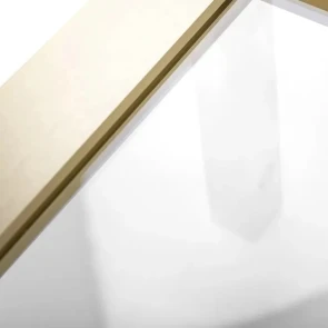 Душові двері REA RAPID SLIDE 120 BRASHED GOLD №5