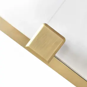 Душові двері REA MONTANA 140 BRASHED GOLD №4