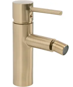 Змішувач для біде REA TESS BRUSHED GOLD матове золото №4