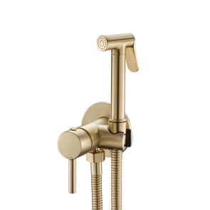 Набор гигиенического душа VBI MILANO BRUSHED GOLD №3