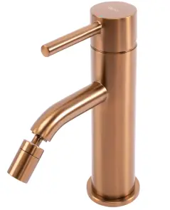 Змішувач для біде REA LUNGO BRUSHED COPPER №7