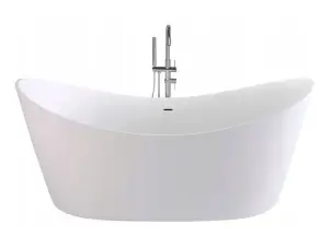 Ванна окремостояча REA FERRANO 180х80 WHITE акрилова №1