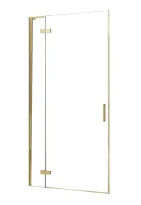 Душові двері REA HUGO 80 BRUSHED GOLD №6