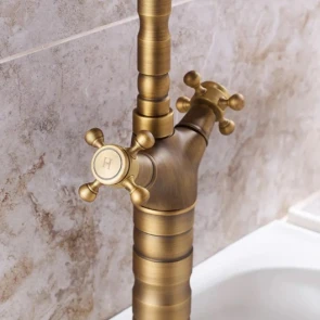 Смеситель для кухни REA RUSTICO BRUSHED GOLD золотой матовый №2