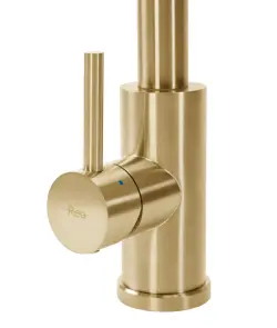 Смеситель для кухни REA TROY BRUSHED GOLD матовое золото №3