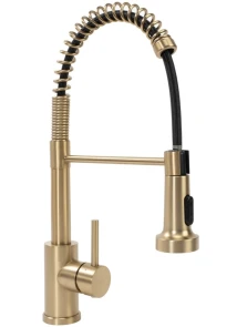 Змішувач для кухні REA COLIN BRUSHED GOLD матове золото №1