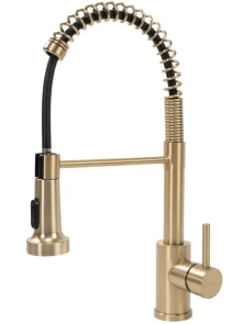 Змішувач для кухні REA COLIN BRUSHED GOLD матове золото №2