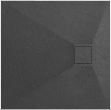 Душовий піддон REA MAGNUM 90x90 BLACK