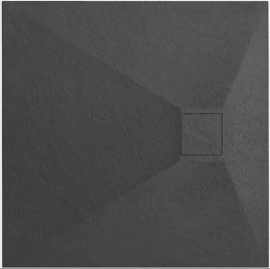 Душевой поддон REA MAGNUM 90x90 BLACK №1