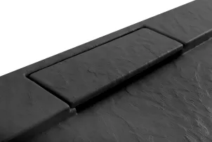 Душовий піддон REA GRAND 90x90 BLACK №3