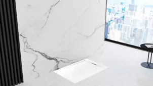 Душовий піддон REA GRAND 90x90 WHITE * №8