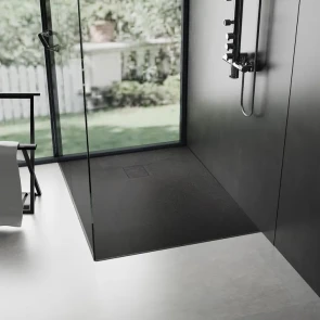 Душевой поддон REA MAGNUM 90x90 BLACK №4