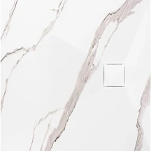 Душовий піддон REA MAGNUM 90x90 CARRARA WHITE