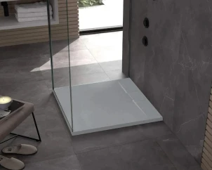 Душовий піддон REA BAZALT 90x90 GREY №3