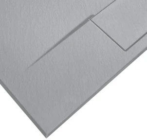 Душовий піддон REA BAZALT 90x90 GREY №5