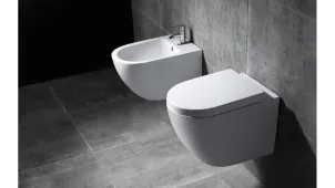 Подвесное биде REA CARLO MINI WHITE белый №5