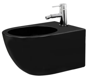 Подвесное биде REA CARLO MINI BLACK MATT * №1