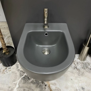Подвесное биде VBI VULCANO GREY MATT №3