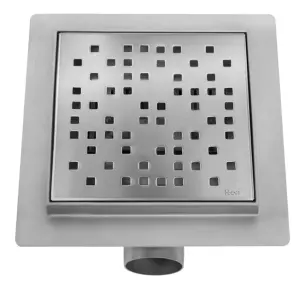 Трап для душу REA DOTS 15x15 NICKIEL BRUSHED №3