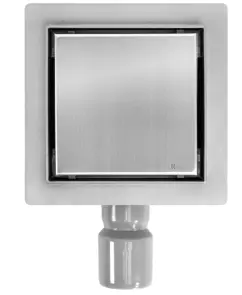 Трап для душу REA NEO 15X15 NICKIEL BRUSHED №3