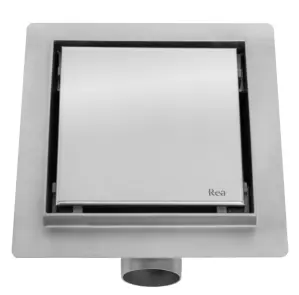 Трап для душу REA NEO 15X15 NICKIEL BRUSHED №4