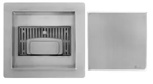 Трап для душу REA NEO 15X15 NICKIEL BRUSHED №5