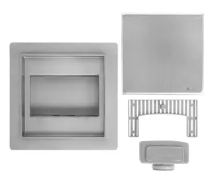 Трап для душу REA NEO 15X15 NICKIEL BRUSHED №6
