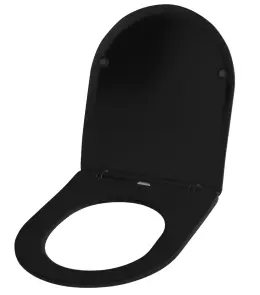 Сидіння для унітазу REA FLAT BLACK * №2