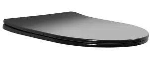 Сидіння для унітазу REA FLAT BLACK * №3