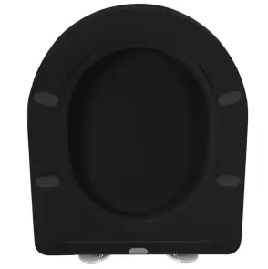 Сидіння для унітазу REA FLAT BLACK * №6