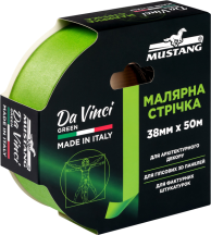 Малярная лента Mustang Da Vinci Green 38 мм x 50 м Зеленая