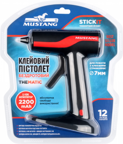 Клейовий пістолет Mustang Профі акумуляторний (GG2600) №2