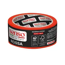 Лента малярная SENSO ROSSA AUTO 120°C, красная, 36 мм × 40 м