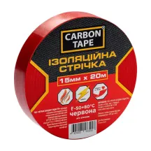 Изолента автомобильная Красная 19 мм × 20 м