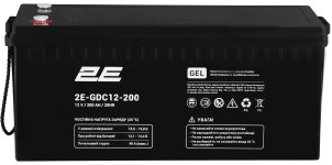 Аккумуляторная батарея 2E GDC, 12 В, 200 Ач, GEL №1