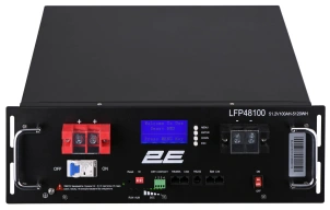 2E LFP48 Аккумуляторная батарея, 48 В, 100 Ач, 19" ЖК-дисплей 16S №2