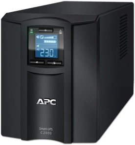 ИБП APC Smart-UPS C 2000 ВА/1600 ВТ, ЖК-ДИСПЛЕЙ, USB, источник бесперебойного питания 6xC13, 1xC19 №1