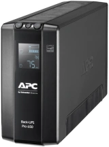 ИБП APC Back-UPS Pro 650 ВА/390 ВТ, ЖК-ДИСПЛЕЙ, USB, источник бесперебойного питания 6xC13
