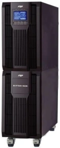 Источник бесперебойного питания FSP Champ 6K, 6 кВА/5,4 кВт, ЖК-дисплей, USB, вход/выход терминала №1