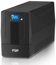 Источник бесперебойного питания FSP iFP650, 650ВА/360ВТ, ЖК-ДИСПЛЕЙ, USB, 2xSchuko