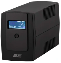 2E DD650, 650ВА/360ВТ, ЖК-ДИСПЛЕЙ, USB, 2xSchuko Источник бесперебойного питания