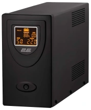Источник бесперебойного питания 2E DD2000, 2000ВА/1200ВТ, ЖК-ДИСПЛЕЙ, USB, 2xSchuko